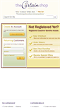 Mobile Screenshot of myaccount.thecurtainshop.com